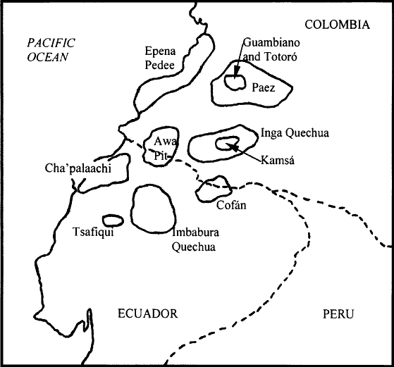 Indigenous languages of Southwestern Colombia and Northwestern Ecuador